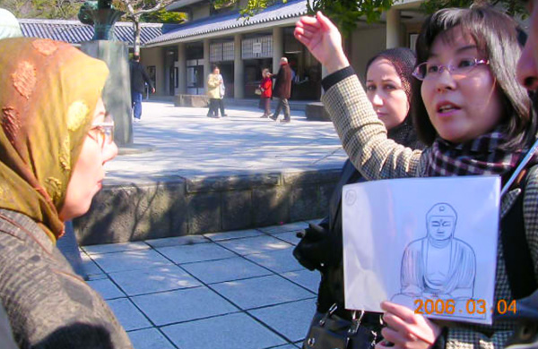 桶谷さん 鎌倉でのガイド